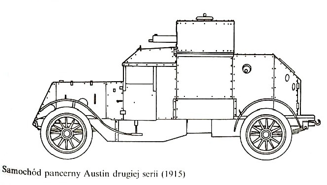Samochód pancerny Austin drugiej serii (1915)